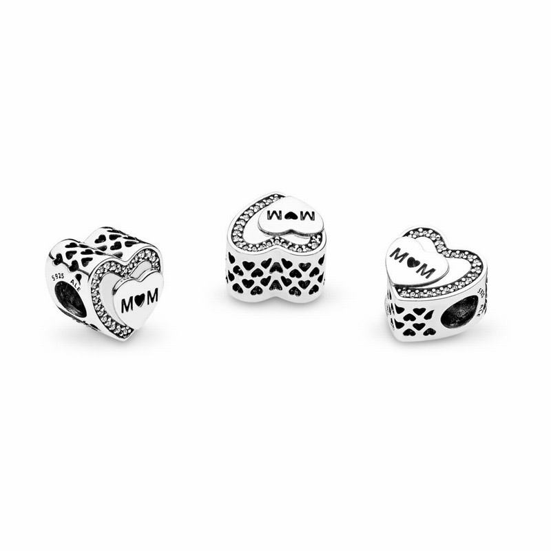 Pandora Australia Tribute to Mom Charm - Sterling Silver | JFLYCU723